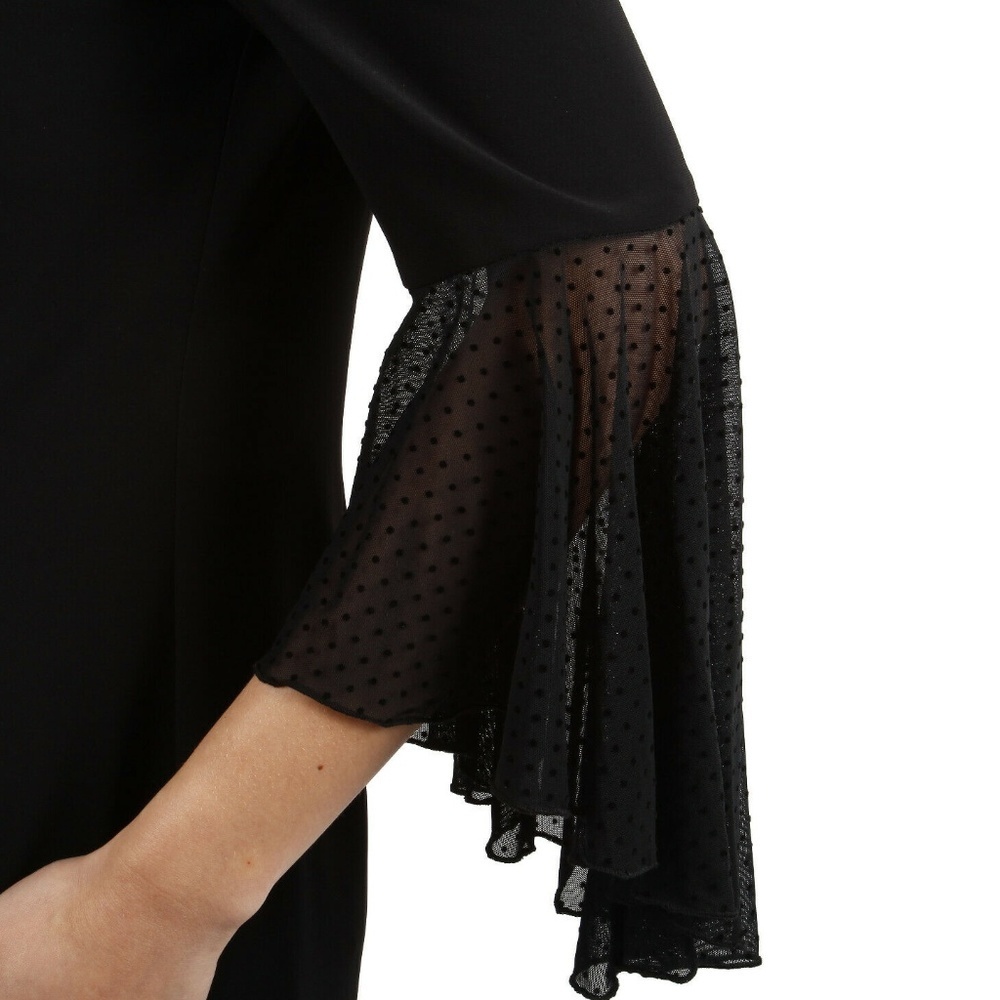 NWT JOSEPH RIBKOFF Black Off Shoulder Size 10 - Picture 4 of 8